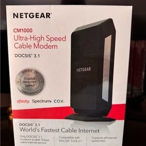 NETGEAR Black Ultra-High Speed Cable Modem